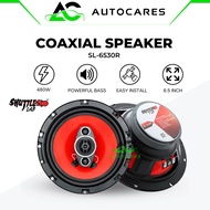 SHUTTLE LAB Speaker Kereta SL-6530R 6.5" 3-Way Coaxial Speaker 6.5inch Speaker Pintu 3-Way