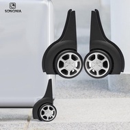 [SONONIA] 2x Replacement Luggage Wheels Travel Case Silent Suitcase Bag Trolley Wheels