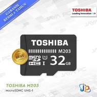 TRI54 - Toshiba M203 MicroSDHC UHS-1 32GB Class 10 - 32 GB Memory Micr