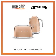 Smeg Kettles KLF03RGUK 50's Style + Toaster TSF01RGUK 50's Style