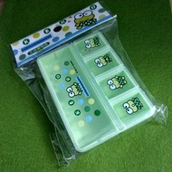 Keroppi 大眼青蛙 藥盒 置物盒