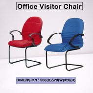 3v Visitor Chair With Armrest/Office Chair/Ergonomic Visitor Chair/Kerusi Pelawat.