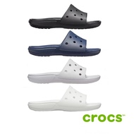 [กรอกโค้ด 10AUGMS ลดอีก10%] CROCS Classic Crocs Slide - Comfort Sandal ใส่สบาย รองเท้าแตะ คร็อคส์ แท้ รุ่นฮิต ได้ทั้งชายหญิง รองเท้าเพื่อสุขภาพ กรม 206121-410 M8/W10[41] 26 ซม.