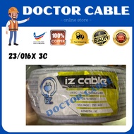 IZ cable 3 Core Flexible Cable 23/016 x 3c 100% pure copper kabel heavy duty