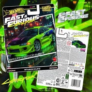 Custom Card Hotwheels Premium Mitsubishi Eclipse Cyber Punk