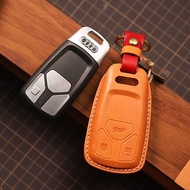 【瘋匠】創意禮品 純手工客製進口真皮車鑰匙包套 For Audi奧迪