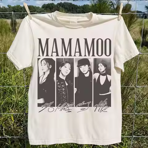 Men's and Women's Retro Mamamoo Tshirt, Sweatshirt, Mamamoo2026 World Tour Shirt, Fashionable and Co