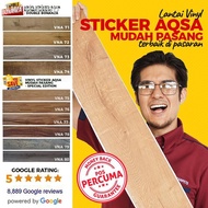 ℗Vinyl Sticker Al Aqsa 2mm & 2.2mm Box Lantai Tikar Getah Floor DIY Tiles Self Adhesive Murah VNA