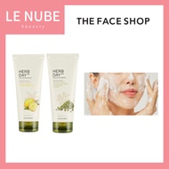 [THE FACE SHOP] Herb Day 365 Master Blending Facial Cleansing Foam / 2 Type