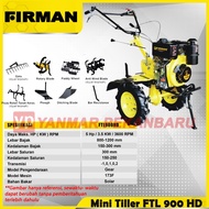 Mesin Traktor Mini FIRMAN Tiller FTL 900 HD + RIDGER