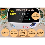 9L Oxygen Concentrator 9L制氧机吸氧机老人及孕妇鼻吸雾化9LOksigen Mudah Alih Ready Stock