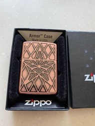 Zippo 鍍紫銅五芒星Armor Case火機 #送禮自用