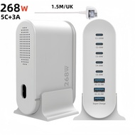 SG Stock  International Travel Adapter 268w/200w Fast Charging