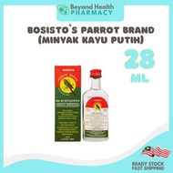 KAYU PUTIH Bosisto's PARROT BRAND (Eucalyptus Oil) 28ML