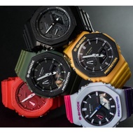 New Stock JAM TANGAN G SHOCK TMJ GA2100 JOKER / RASTA / JELLY / BLACK DIGITAL WATCH