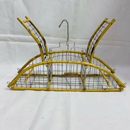 Jebak Burung Serindit Rotan  (2 in 1)