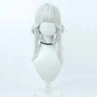 Blanc Cosplay Tóc Giả Nikke Nữ Thần Chiến Thắng Bunny Cô Gái Cosplay Tóc Giả Tổng Hợp Với Bánh Cho H