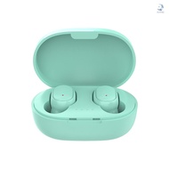 Wireless BT 5.0 Earbuds In-Ear Sports Earbuds Lightweight Earphone for iOS/Android Hi-Fi Stereo Sound, Green