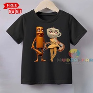 CHILDREN'S T-SHIRT ANOMALI TUNG TUNG TUNG SAHUR BALLERINA CAPPUCINA CHILDREN'S TUNG TUNG SAHUR