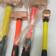 Original Copper Hammer 0.5Kg 1Kg 2Kg Opt Jis Bras Hammer 2 Lbs 4 Lbs