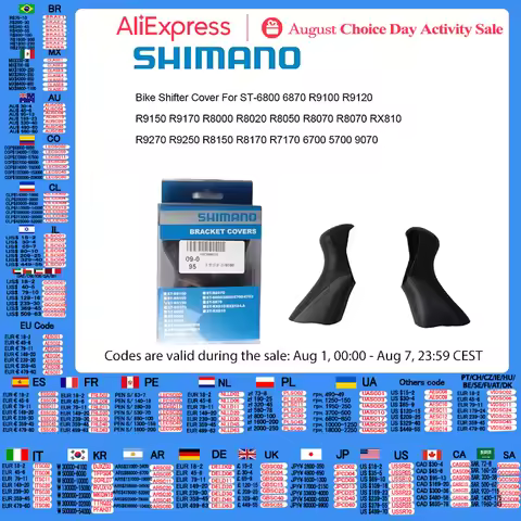 SHIMANO Bike Shifter Cover Black For 6800 6870 R9120 R9170 R8000 R8050 R8070 R8170 6700 5700 9070 1P
