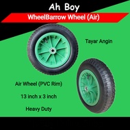 Heavy Duty Wheel Barrow WHEEL (Air Wheel / PU Foam Wheel) |  Tyre / Tayar Kereta Sorong