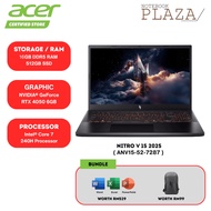 Acer Nitro V 15 ANV15-52-5914/ ANV15-52-7287 15.6" FHD 165Hz Gaming Laptop ( C5/C7, 16GB, 512GB SSD,