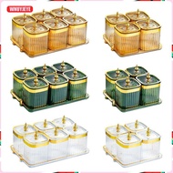 [wnuyjeye] Snack And Nut Serving Plate, Candy And Nut Dish with Lid, Snack Plate for Living