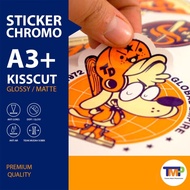 Print A3 Size Chromo Stickers