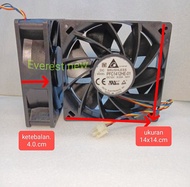 fan kipas DC 12v 14x14 cm/ fan kipas 14 x 14 cm dc 12 vol