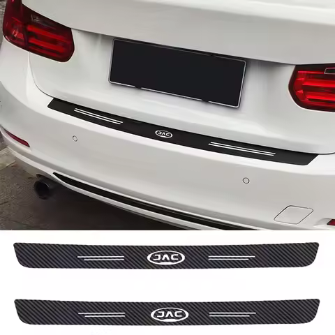 Car Trunk Sticker Auto Accessories Carbon Fiber Protective pad For JAC J3 J4 J7 JS2 JS3 JS4 KR1 REFI