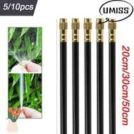 UMISTYDREAM9IQ0 5/10pcs Misting Nozzles, 20/30/50cm Brass Atomization Sprayer, for Outdoor Garden 36