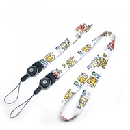 Lanyard for Mobile Phone Key Tag Camera white Detachable hand wrist Neck Strap