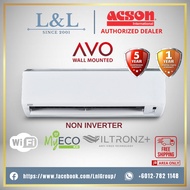 ACSON AVO Series R32 NON INVERTER Air Conditioner (1HP/1.5HP/2HP/2.5HP) (A3WM10N/A3WM15NP/A3WM20N/A3WM25N)