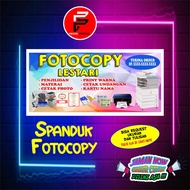 Banner fotocopy / Spanduk Photocopy / Banner Toko ATK / Spanduk Custom 2 x 1 meter