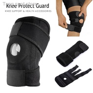 ♛LOVIDA Grade A 4 Spring Adjustable Knee Support Protect Guard Sport Lutut Kaki RBB001