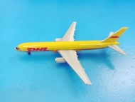 (FREE SHIPPING WORLDWIDE) RARE Herpa Wings SAMPLE 1:500 DHL B757-200 OO-DPJ - METAL AIRPLANE MODEL