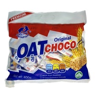 OAT CHOCO ขนมธัญพืช ข้าวโอ๊ต คอนเฟลก ขนมกินเล่น กรุบกรอบ คีโต ข้าวโอ๊ตอัดแท่ง 400 กรัม