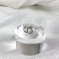 【日本直送 名牌中古包】Christian Dior 迪奧 戒指 銀色 PETIT CD vintage 古董 di6pz4