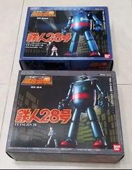 放bandai 超合金魂 gx24m及gx24 鐵人28號兩盒(不議價不散放)