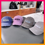MLB Vintage Damaged Curve Logo Unstructured Ball Cap (2026New)