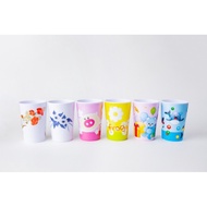 25 Fataco Cotton Plastic Cups (Random), Drinking Cups, High Quality Melamine Plastic Iced Tea Cups, 