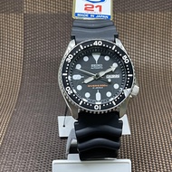 [TimeYourTime] Seiko SKX007J1 Japan Diver Automatic Sport Black Dial Day Date Analog Watch