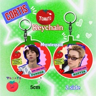 GANTUNGAN CORTIS TOMATO KEYCHAIN CORTIS ACRYLIC KEYCHAIN/ CORTIS TOMATO KEYCHAIN/