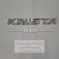 emblem logo krista tulisan krista untuk kijang kapsul