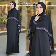 | BLACK | JUBAH RATU ARAB EXCLUSIVE | PERINCIAN BATU SWAROVSKI | SAIZ 36 - 56