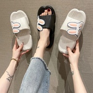 BATAM SHOPPING MALL (IAR) S1054 Women's Rabbit Sandals Side Rabbit Sandals Women's Fashion Sandals