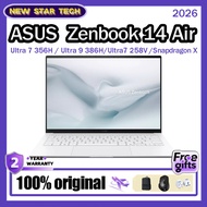 2026 ASUS Zenbook 14 Air /Ultra 7 356H / Ultra 9 386H/Ultra7 258V /Snapdragon X 14 inch 2.8K 120Hz 1