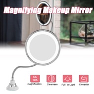 36V 10X/5X LED Mirror Makeup Mirror with LED Light Vanity Mirror Magnifying Miroir Magnifying with L