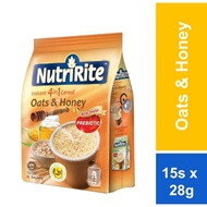 NutriRite Instant 4 in 1 cereal -Oats&Honey With Inulin Prebiotic